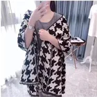 Dress Wholesale 2020 Latest Design Custom White Black Cashmere Blended Scarf Dress Women