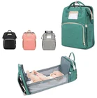 Diaper Bag Multi Functional Diaper Bag Backpack Mommy Bag Travel Diaper Bag With Bassinet