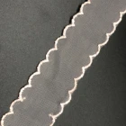 Lace Garment Lace Hot Sell Simple Brief Style Polyester Lace Organza Lace For Garment Accessories
