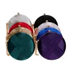 2020 Quality Ladies Silk Evening Bag Mini Wedding Dinner Bags round Luxury Clutch Bag Multifunctional Bags Tote