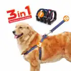 OEM 2020 No Pull Denim 3 set pet supplies collar Dog leash and harness