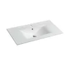 Ceramic cabinet wash hand basin with CE cheap bathroom sink