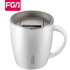 Metal Stainless Coffee Mug FGA Custom Double Wall Stainless Steel Coffee Cups Vacuum Insulated Coffee Mug