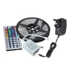 5M/10M 5050 RGB LED Strip Light 44 Key Remote 12V Power Full Kit