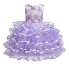New Design Fancy Frocks Design Girl Dress Princess Party Wear