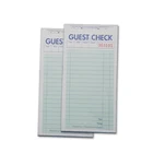 Printing carbon paper receipt book and restaurant guest check
