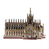 3D metal model puzzle Milan Cathedral artificial Copper DIY Italy Milano souvenirs world architecture building model crafts