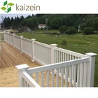 100% Virgin Material White Vinyl PVC Plastic Picket Fence wall Panels