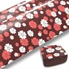 Mountain Flower Romance Pattern Edible Chocolate Transfer Paper For Cake Decoration Chocolate Transfer Sheets