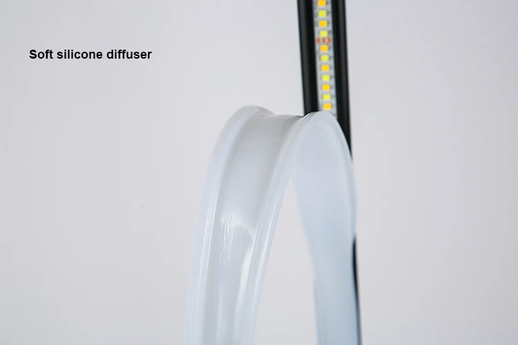 Simple modern spiral slim linear dimmable desk lamp for bedroom LED table light