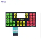 prototype membrane keypad with big lcd window display