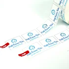 high quality custom 2 inch logo self adhesive labels stickers with band name