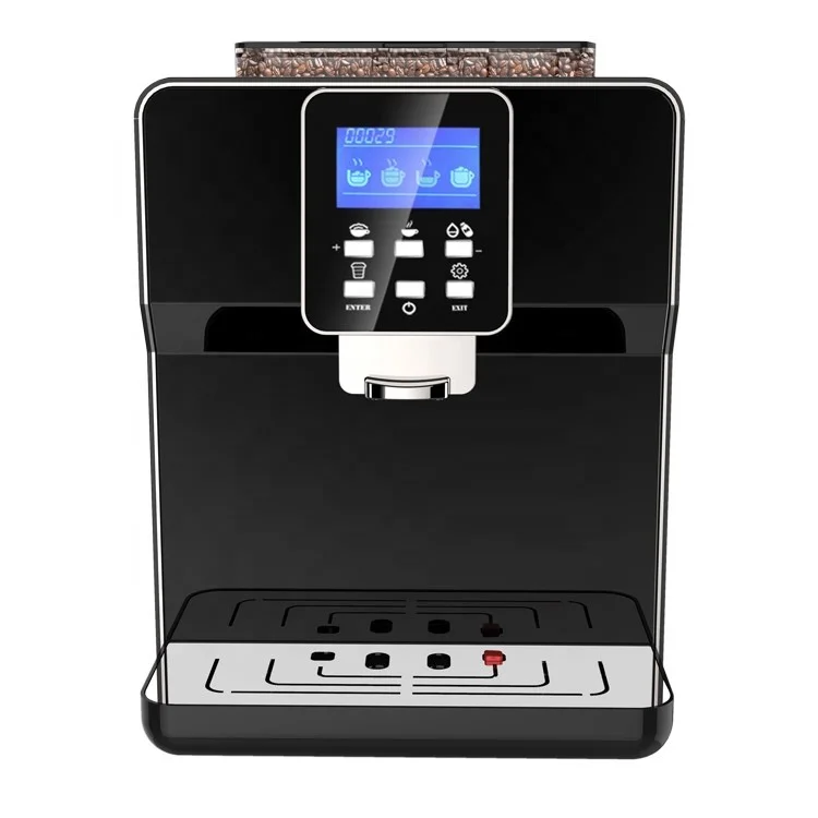 2019 nouveau design 19bar commerciale entièrement A6 machine à café automatique
