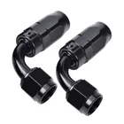 AN10 Auto and Motorcycle Swivel Aluminum Rubber Hose End Fitting 90 degrees