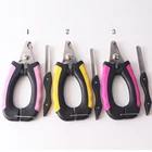Top Grade Stainless Steel Pet Dog Cat Nail Clipper Nail Cutter Nail File 2pcs Set
