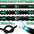 Lightweight Gardening Flexible Magic Flat Hose for Lawn Yard Pets Car elastic garden water hose