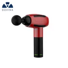 Best professional physiotherapy full auto massage gun deep tissue percussion muscle massager therapy gun 6 in 1 24v