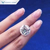 Online store and factory wholesale Moissanite 4ct cushion cut for engagement rings
