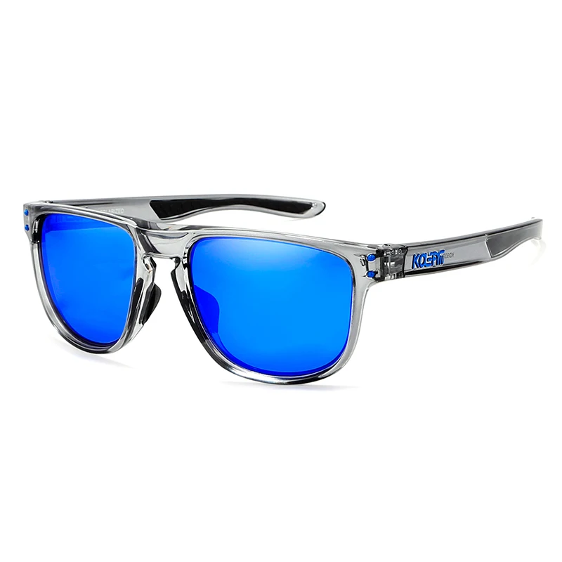 KDEAM Высокое разрешение TR90 солнцезащитные очки для женщин поляризационные Спорт Защита от солнца очки для мужчин Polaroid объектив