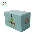 New Outdoor Portable Metal Beer ice cooler box for Drink Dispense & Holder