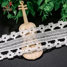 Cheerslife 2020 New Arrival 4.5Cm Eco-Friendly Knitted White 100% Cotton Laces Trim For African Wedding Dress