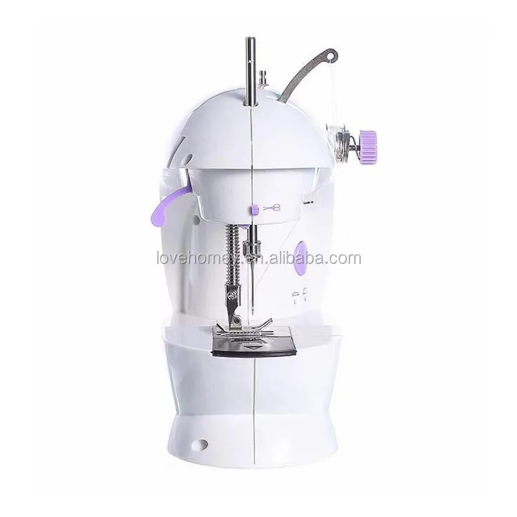 Home Use Portable Household Electric Mini Sewing Machine Speed Adjustment Children Child DIY Toy Sewing Machine
