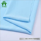 Interlock Interlock Polyester Fabric Mulinsen Textile Plain Dyed 100% Polyester 75D Knitted Interlock Fabric