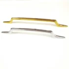 Gold bathroom pull cabinet handles zinc or aluminum handles Wenzhou furniture hardware factory 8709
