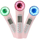 Multi-function Beauty Equipment Skin Care Ultrasonic Massager Galvanic Red/Green/Blue Facial Photon LED Skin Rejuvenation