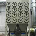movable dust collector mobile dust collector with cartridge filter horizontal cartridge dust collector