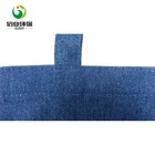 Cloth Bag Cloth Carrying Bag Custom Large Denim Jeans Cloth Carry Reusable Shopping Hand Bag