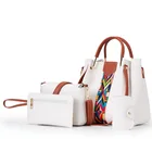 Version New Korean Version Of All-match Messenger Bag Handbag Shoulder Bag Hot Sale Fashion Female Bag Set