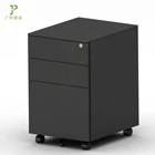 HD002 steel hot-sale cubical workstation 3-drawer office mobile pedestal filing cabinet