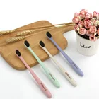 Biodegradable Eco Friendly Cheap Plastic Charcoal Wheat Straw Toothbrush