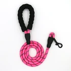 Custom Durable Climbing Nylon Rope Pet Dog Leash With Handle