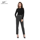 Best supplier customized office women pants ladies fashion trousers