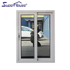 Bahamas standard white color hurricane proof windows sliding window with reflective glass