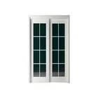 Popular House doors wooden cheap hot sale interior wood glass door models