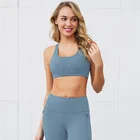 New Design Best Price Oem Accept High Elastic Sports Bra And Panty Sets Factory In China