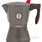 italian-style aluminum coffee maker Colored Moka Coffee Pot ,espresso Pot induction coffee maker