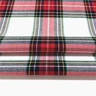 recycled cheap stock lot Yarn Dyed check tr Viscose polyester fabric