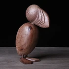 Carved Bird Wood Birds Woodcarved Wholesale Hand Carved Wooden Bird Decoration Wood Carving Small Wooden Birds