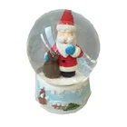 Christmas Poly-resin Snow Globe Souvenir Water Ball Glass
