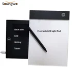 A5 drawing tracing led light pad kids drawing board LCD Writing Tablets
