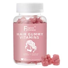 Gel Gummy Private Label Bulk Dietary Supplement Hair Growth Gel Collagen Biotin Gummies Hair Vitamins Gummy