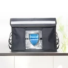 Multifunction uv sterilizer box sanitizing delivery bag motorcycle food insulated food delivery bag foldable uv box