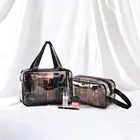 BUBM Carry On Luggage Clear Pouch Travel Cosmetic Makeup Bags
