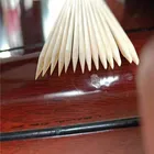 Nonstick Unique Stylish Skewer With Tip Oem Paper Box Eco Friendly 100Pcs Bamboo Sticks