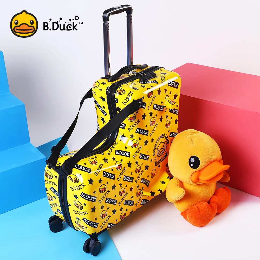 2019 new B.Duck Surprised Little Yellow Duck,Fashionable and lovely  luggage,24inch-aoweila–Official website