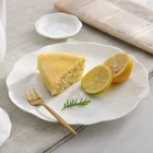 Wholesale Plain White Ceramic Porcelain Dinner Tableware Sets Royal Bone China Dinnerware Plates